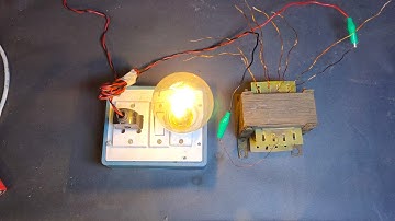 How to Testing Stabilizer Transformer with Testing Lamp | Automati Stabilizer transformer Testing