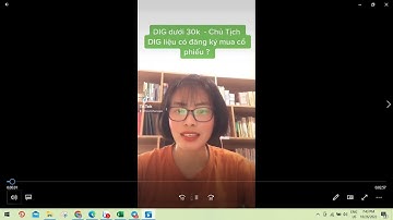 DIG dưới 30k - Chủ Tịch DIG có mua cổ phiếu hay không ? | Trần Nhàn