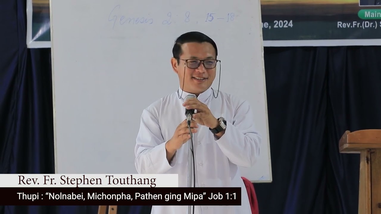 Pate Nikho a Rev. Fr. Stephen Touthang Thuseina leh Guiter kichepna