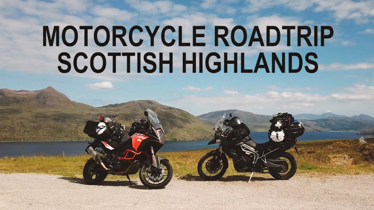 Motorcycle tour in the Scottish Highlands YouTube