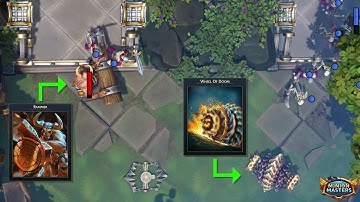 Minion Masters - Trick Swap + Rammer + Wheel of Doom = ???? - Expert Play