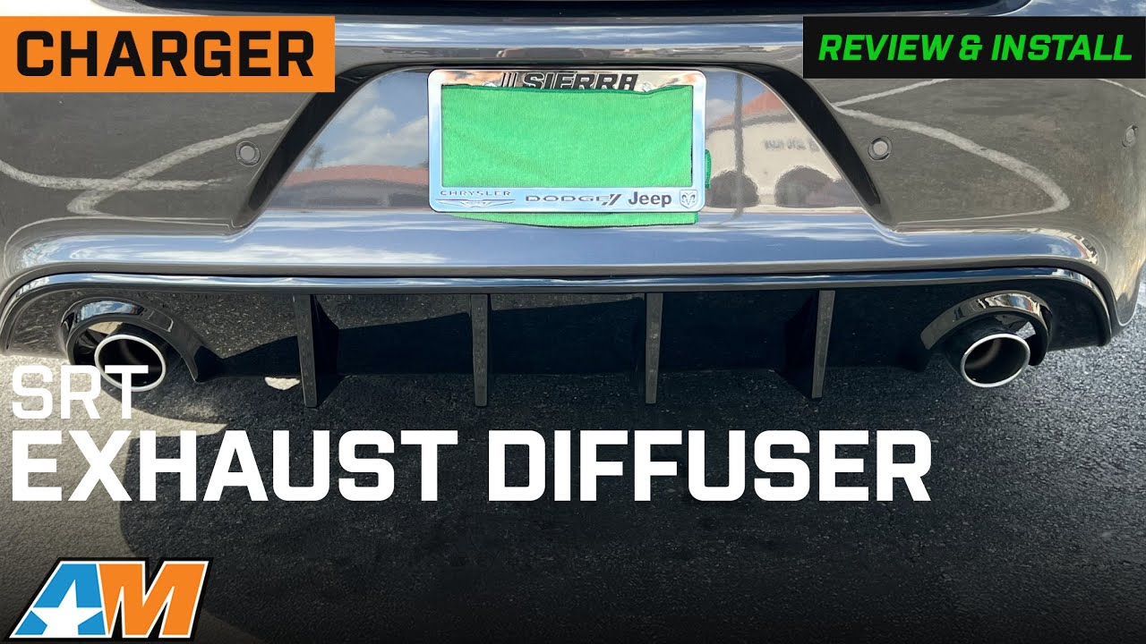 Обзор и установка диффузора для заднего бампера Charger SRT 2015–2023 годов выпуска