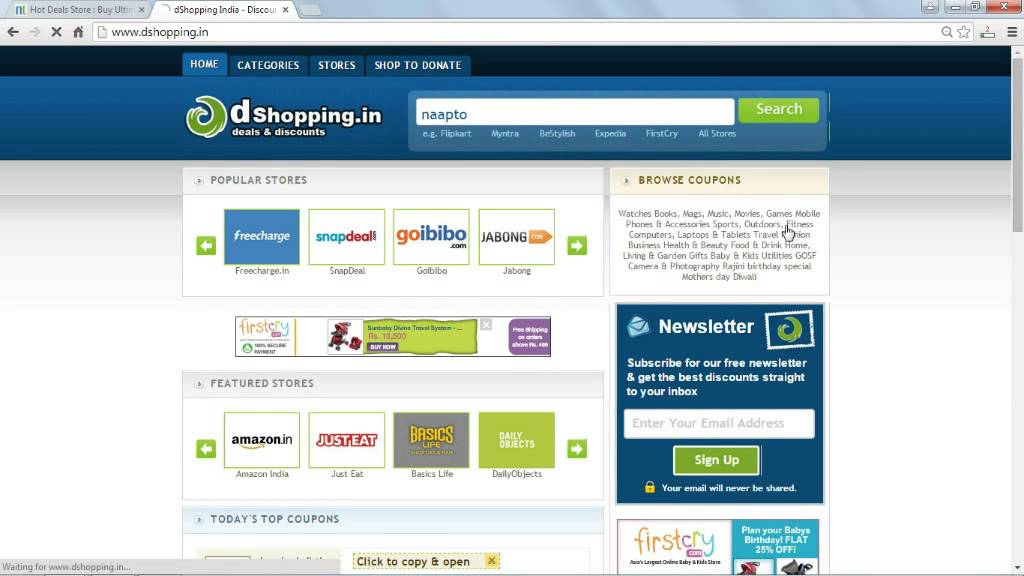 How to use Naaptol coupons