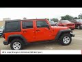 2016 Jeep Wrangler Unlimited Odessa TX gl348613a