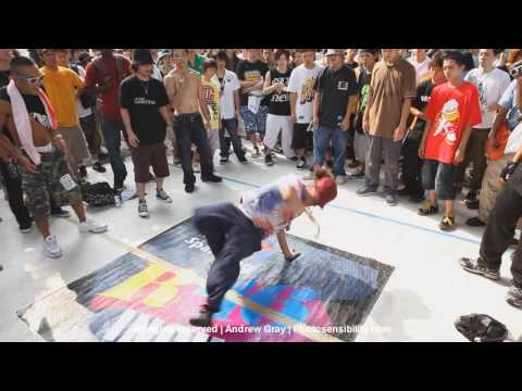 Japanese Hip-Hop Dancing at a BBoy Park Festival in Japan (Yoyogi Park)
