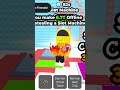 be a thief #roblox #shorts