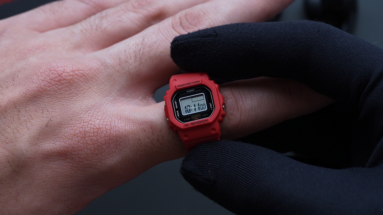 Relógio G-Shock Nano DWN-5600-4 – Digital Mini Resistente 20 ATM