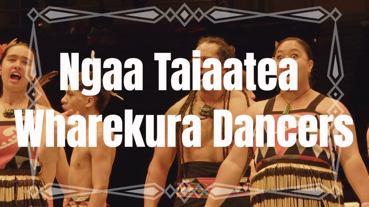 Ngaa Taiaatea Wharekura Dancers from New Zealand - 2024 Gathering of Nations Pow Wow