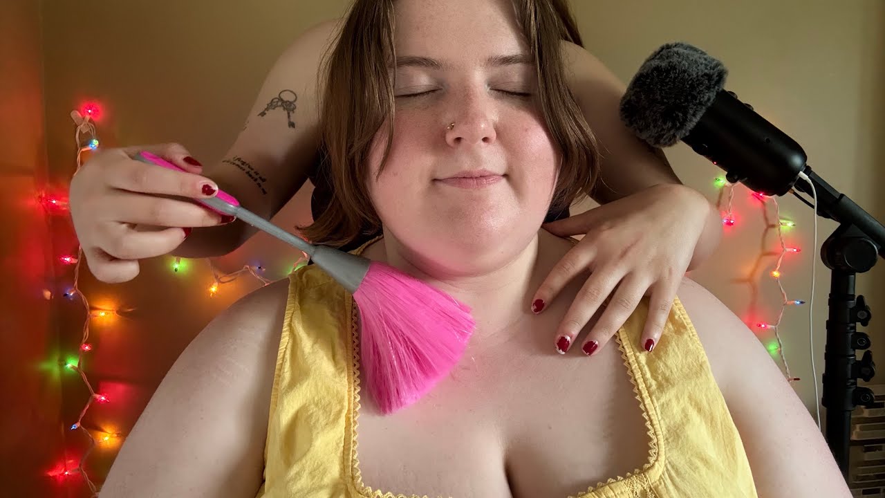 asmr | shoulder & collarbone personal attention 🌼💛