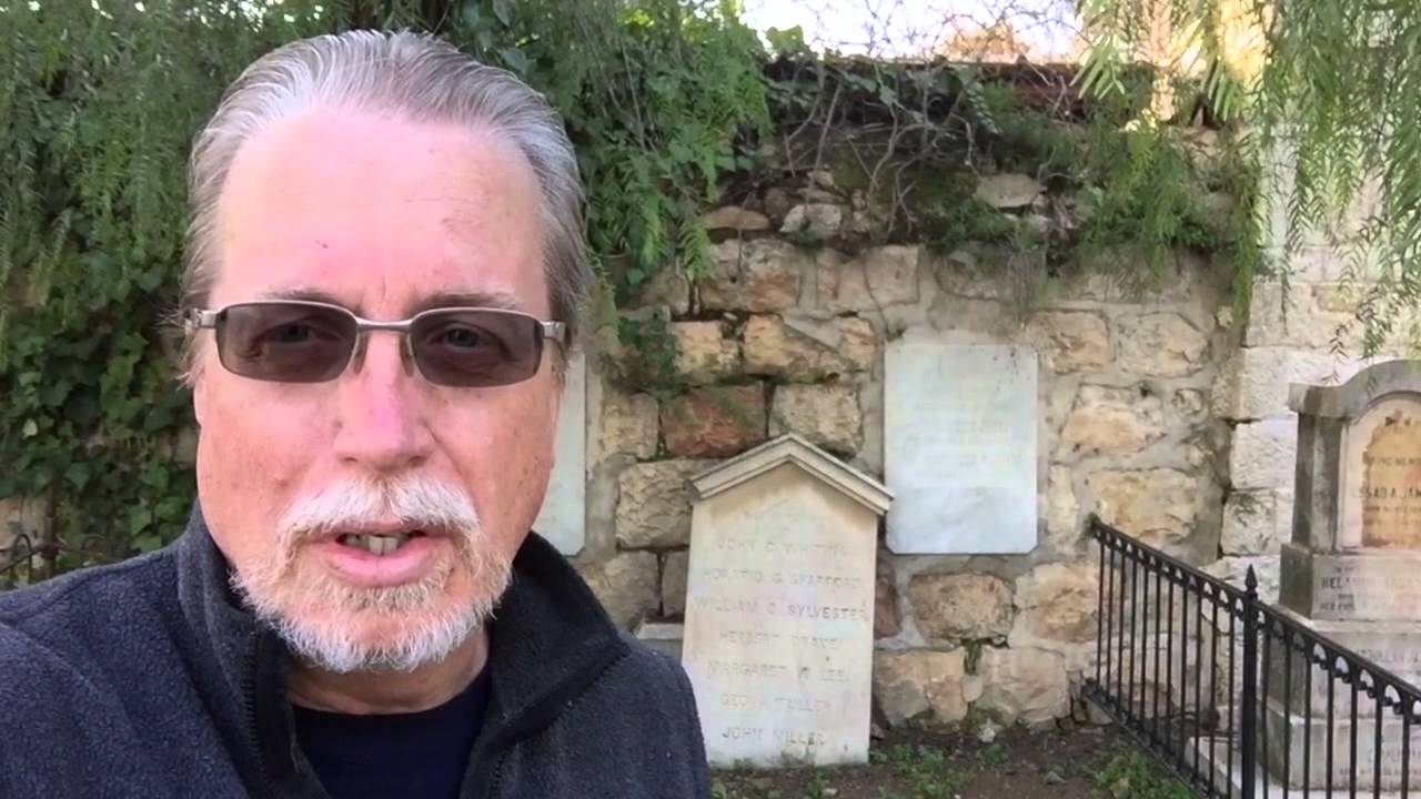 'It is Well With My Soul' (Horatio Spafford's grave in Jerusalem)