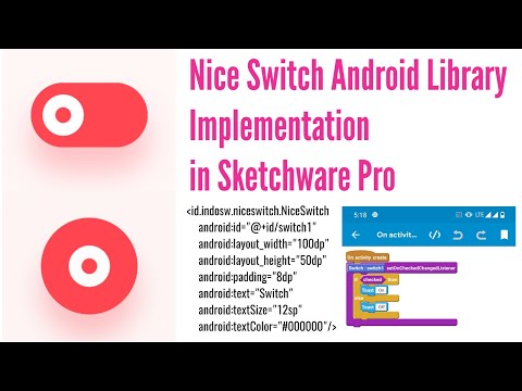 Nice Switch Android Library Implementation in Sketchware