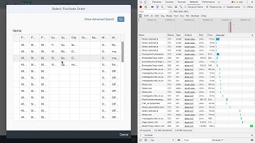 Recording an SAP Goods Receipt Transaction with Google Chrome Network Recorder