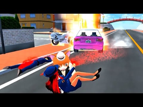 Major accident police 😭 || #sakuraschoolsimulator #action #trending