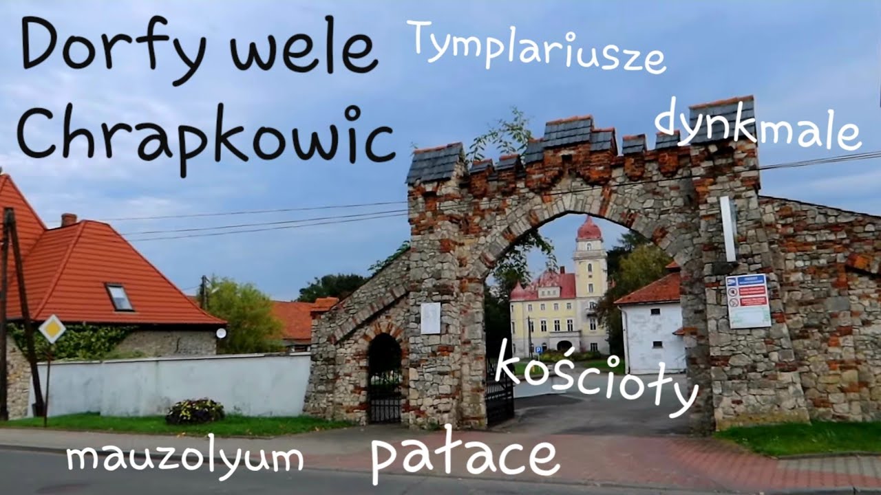 CHRAPKOWICE/KRAPPITZ - dorfy. Ôdbudowane mauzolyum. Rajzy Gōrny Ślōnsk #78
