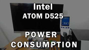 Intel Atom D525 Power Consumption Aida Cincebench R20