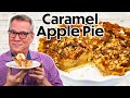 INCREDIBLE Homemade Caramel Apple Pie