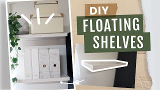 DIY Floating Shelves | SUPER Inexpensive by NextJeneration 5,261 views 2 years ago 9 minutes, 46 seconds