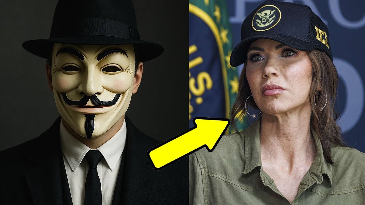 Anonymous Exposes Kristi Noem’s ICE Lie as Footage Shows a Baby Nearly Killed
