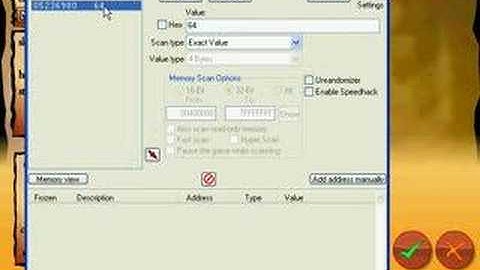 how to hack swords and sandals with cheat engine