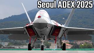 Seoul ADEX 2025 KF-21 Static Display Walk around 地上展示を