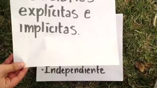 Relaciones explícitas e implícitas