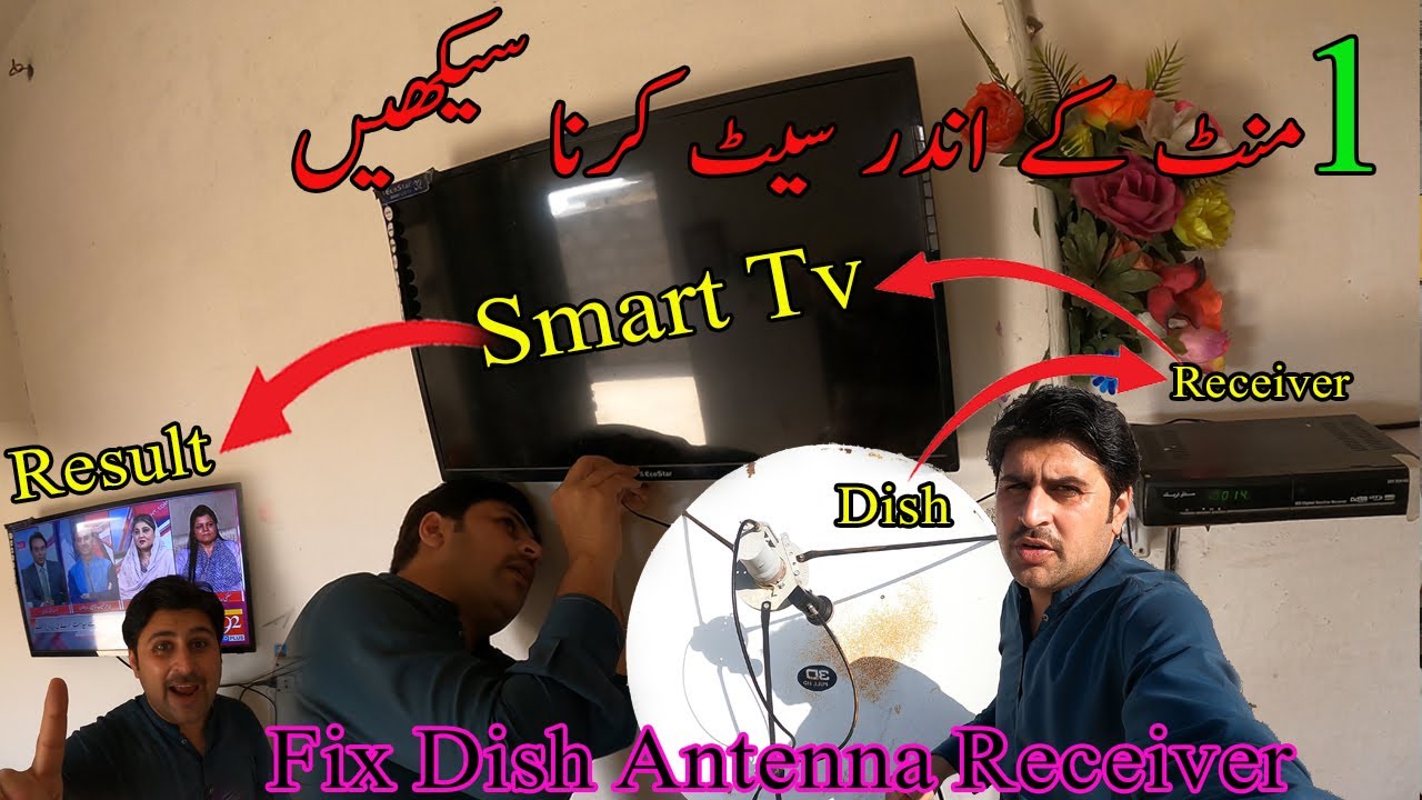 How To Set Dish Antenna Dish Antenna Set Karne Ka Tarika Faqeer Vlogs YouTube