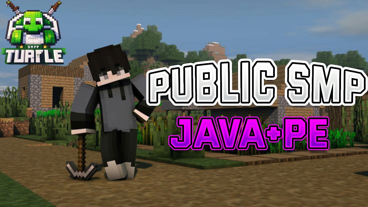 Minecraft SMP LIVE || PUBLIC SMP 24/7 JAVA + BEDROCK || PLAYING IN ...