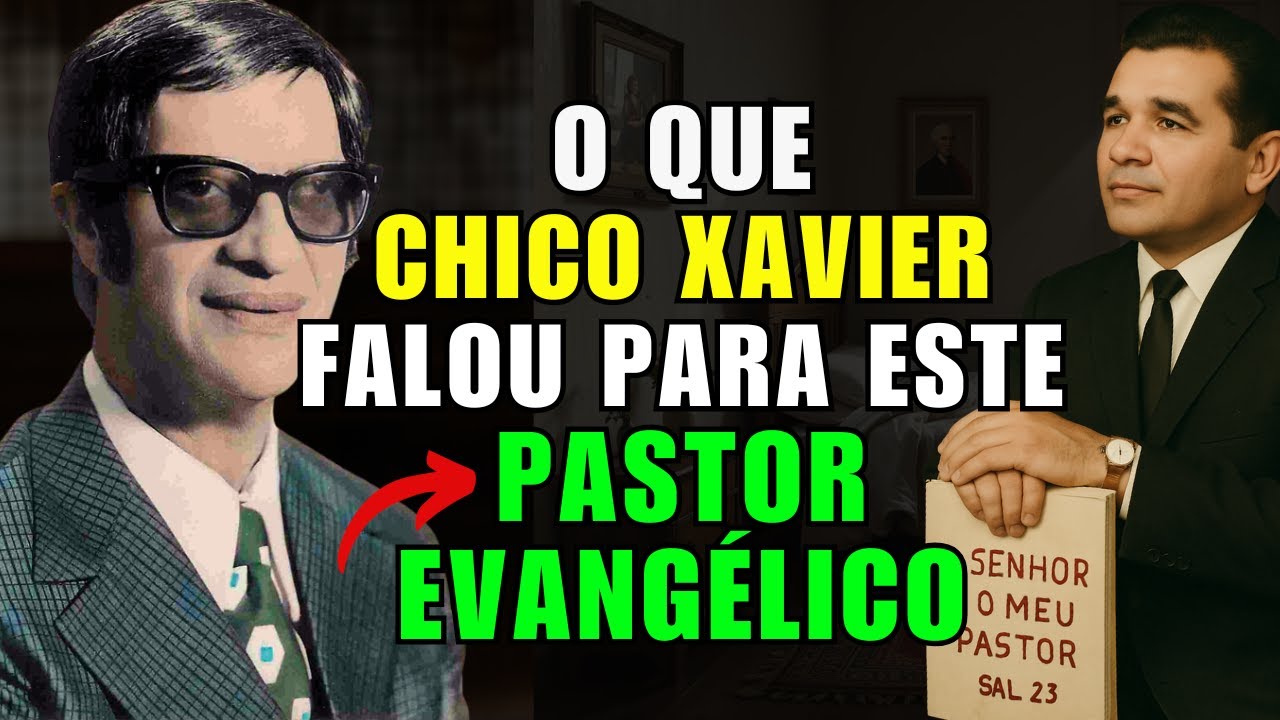 Olha o que Chico Xavier falou para este Pastor Evangélico