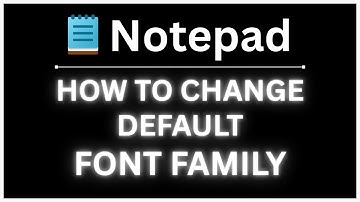 Het standaardlettertype in Windows Kladblok wijzigen: stapsgewijze pc-zelfstudie