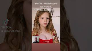 Scarlett Johansson and Ben Monako. Our daughter.