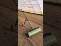 Efficient Greenhouse Soil Roller Prepares Perfect Garden Beds Fast #garden #gardening #farming #how