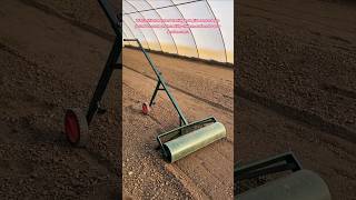 Efficient Greenhouse Soil Roller Prepares Perfect Garden Beds Fast #garden #gardening #farming #how