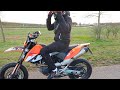 KTM SMC 690 LeoVince Soundcheck WITHOUT DB-KILLER