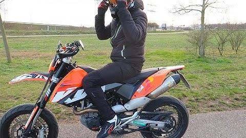 KTM SMC 690 LeoVince Soundcheck WITHOUT DB-KILLER
