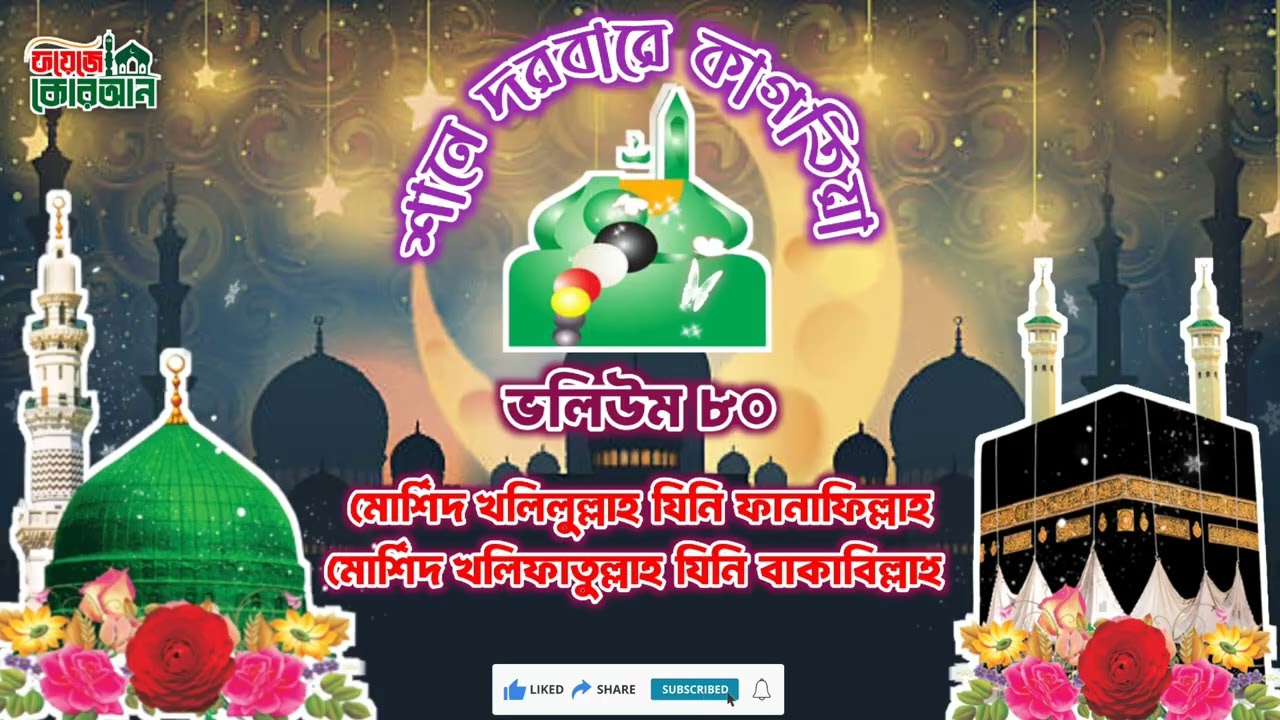 মোর্শিদ খলিলুল্লাহ যিনি ফানাফিল্লাহ মোর্শিদ খলিফাতুল্লাহ যিনি বাকাবিল্লাহ‌।ভলিউম ৮০। কাগতিয়া দরবার।