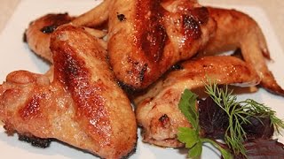 Жареные куриные крылышки Жареные куриные крылышки
