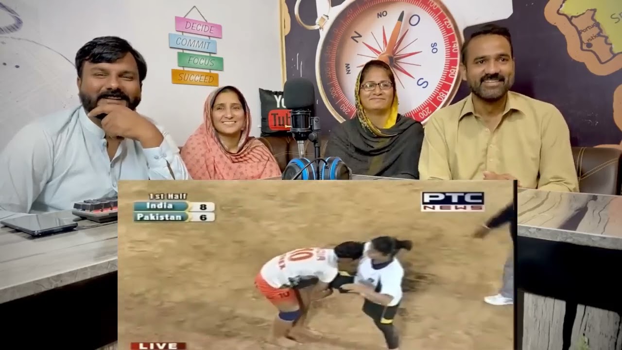 Pakistan vs India Kabbadi Semi Final | Pakistani Punjabi Reaction