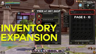 Dragon Nest SEA - NEW Inventory Expansion