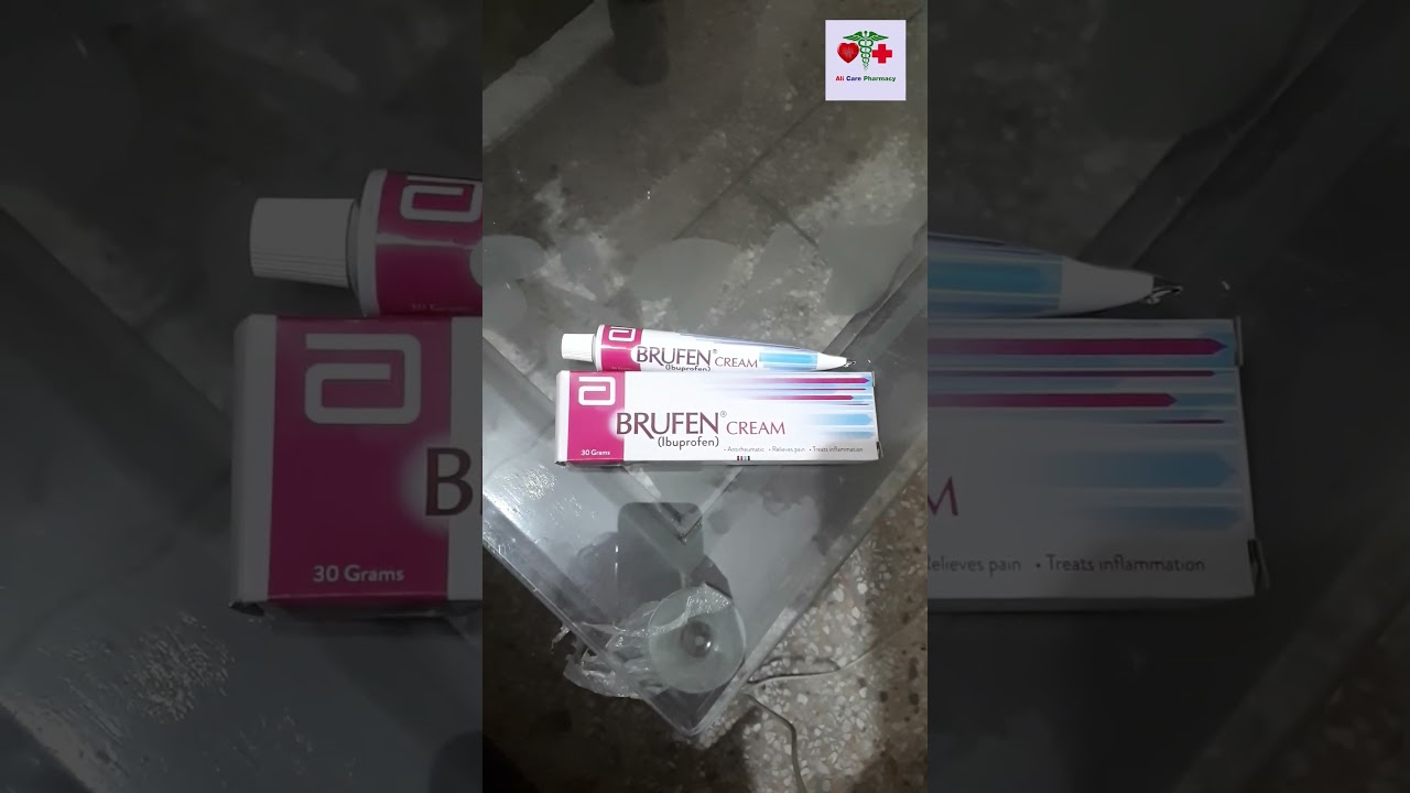 Brufen || Ibuprofen || Brufen Cream Benefits and Uses In Urdu/Hindi || Ali Care Pharmacy
