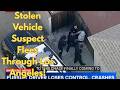 FULL HIGH SPEED CHASE: Stolen Vehicle Suspect Flees Through Los Angeles!