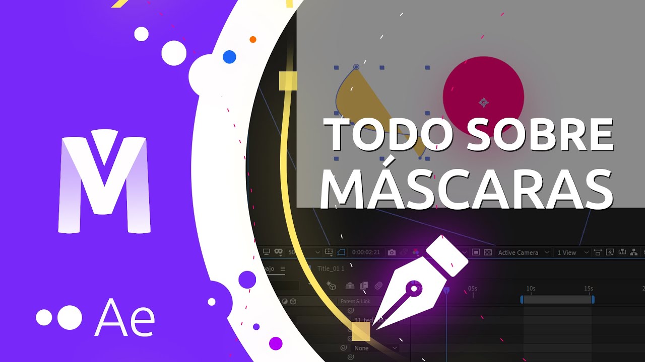 Cómo crear MÁSCARAS de recorte en After Effects