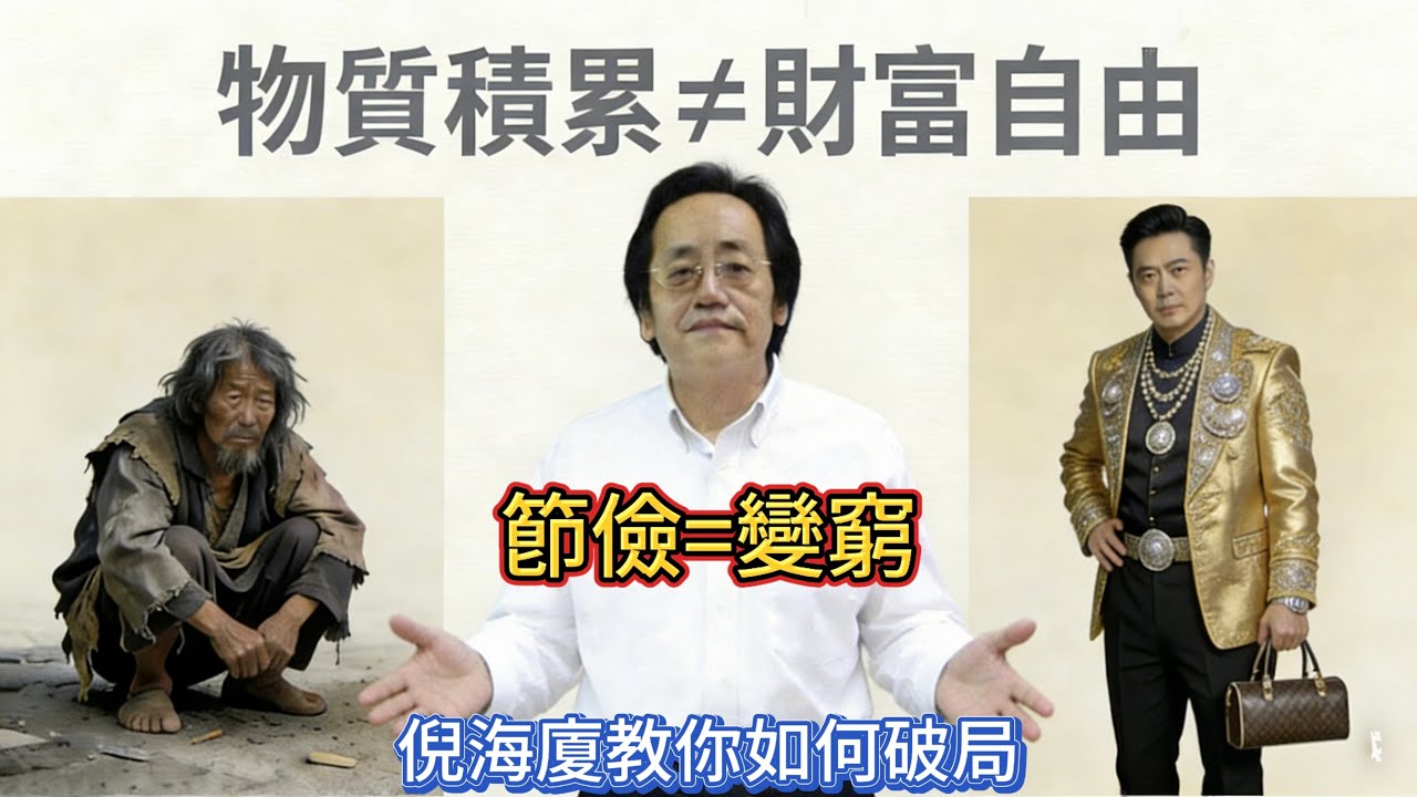 愚昧的節儉只會讓你更窮，適得其反，真正有大智慧的人，都在這樣做。#命理解析#倪海廈#天幹地支#人生轉運#流年運勢#易經#國學智慧 #taiwan