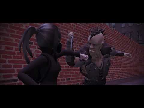 "Azura shot deh bad guy" | MMD X BLENDER ANIMATION