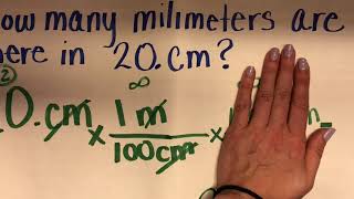 Metric Conversions using Dimensional Analysis