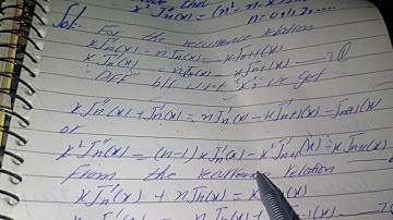 lec 6 part 3 mathematical method bs math 6th semester topic:Bessel function ex#Q#5