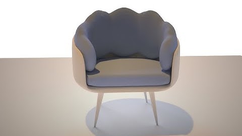 How to model a sofa using hard surface modeling techniques