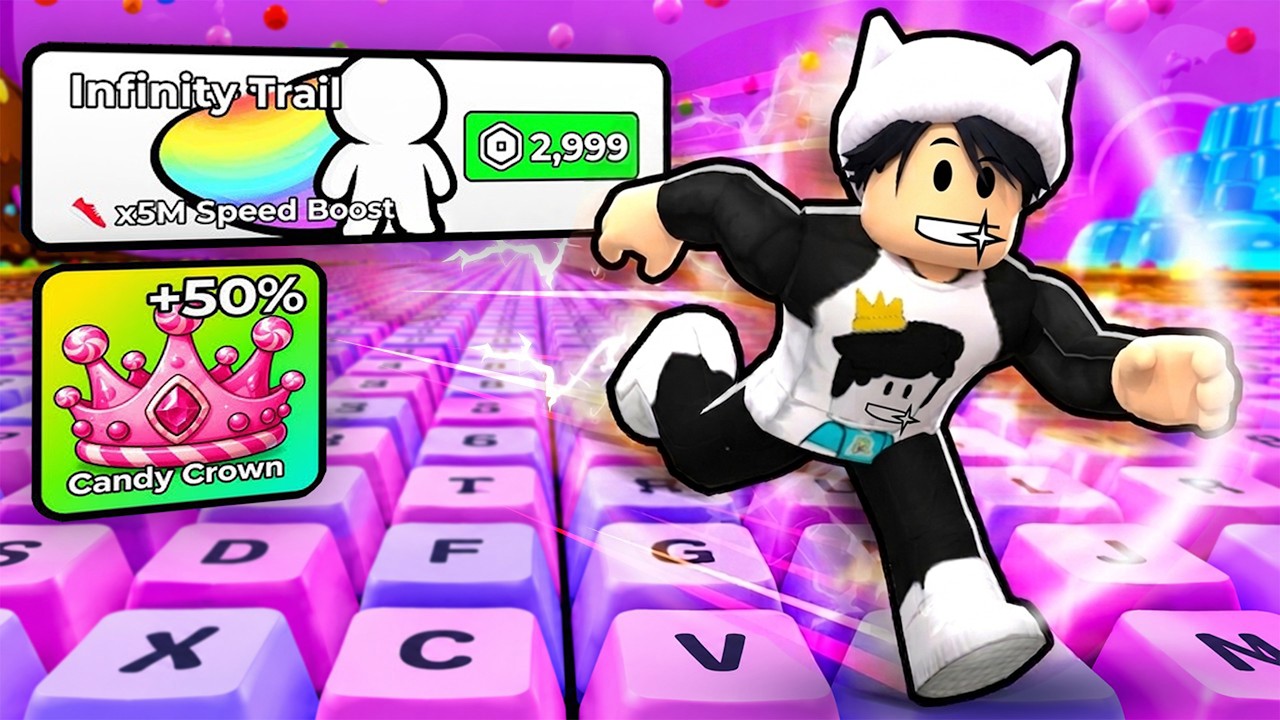 صرفت 5000$ في ماب الكيبورد و صرت احرف لاعب 🤑💰ROBLOX Escape Keyboard