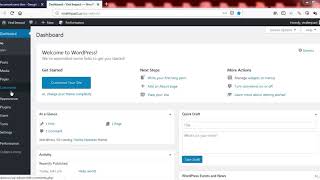 5 WordPress Dashboard Overview
