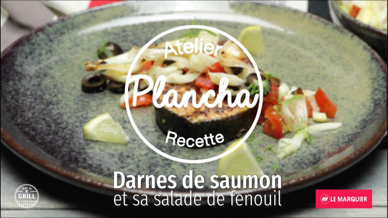 Darne De Saumon à La Plancha