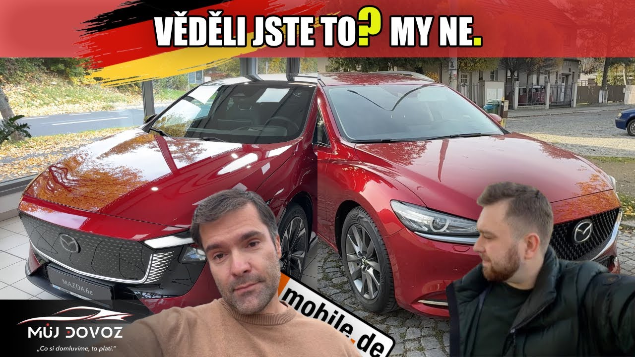 Za co dostáváte slevy? 2 x Mazda 6, 2 x sleva. 4 zajímavosti o novince Mazda 6e od prodejce.